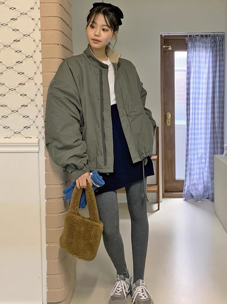 Women?s Winter Thickened Stand Collar Cotton Padded Jacket