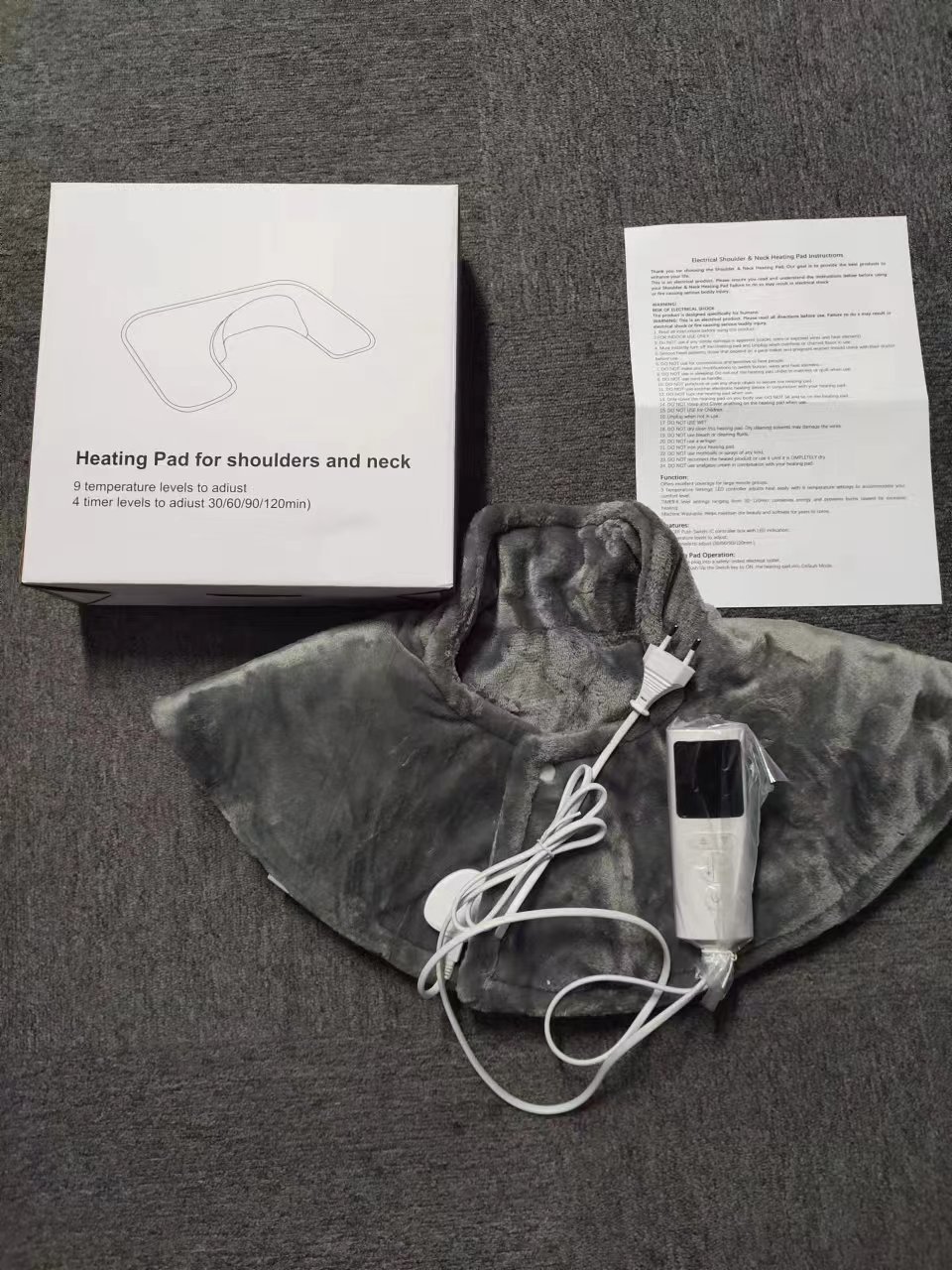 9-Level Electric Heated Shawl Blanket