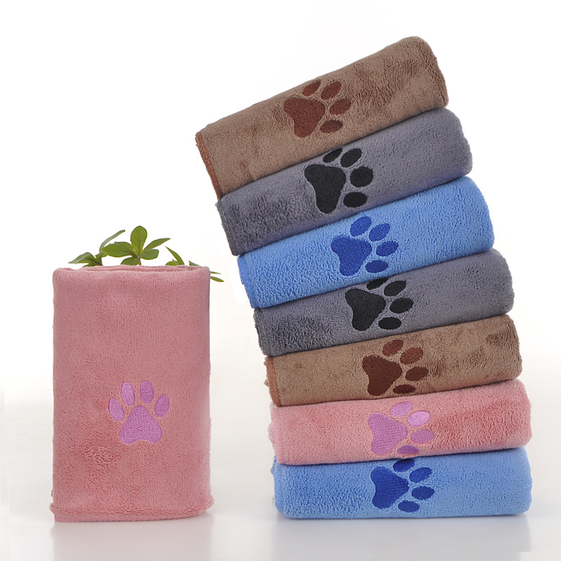Soft and absorbent pet towel