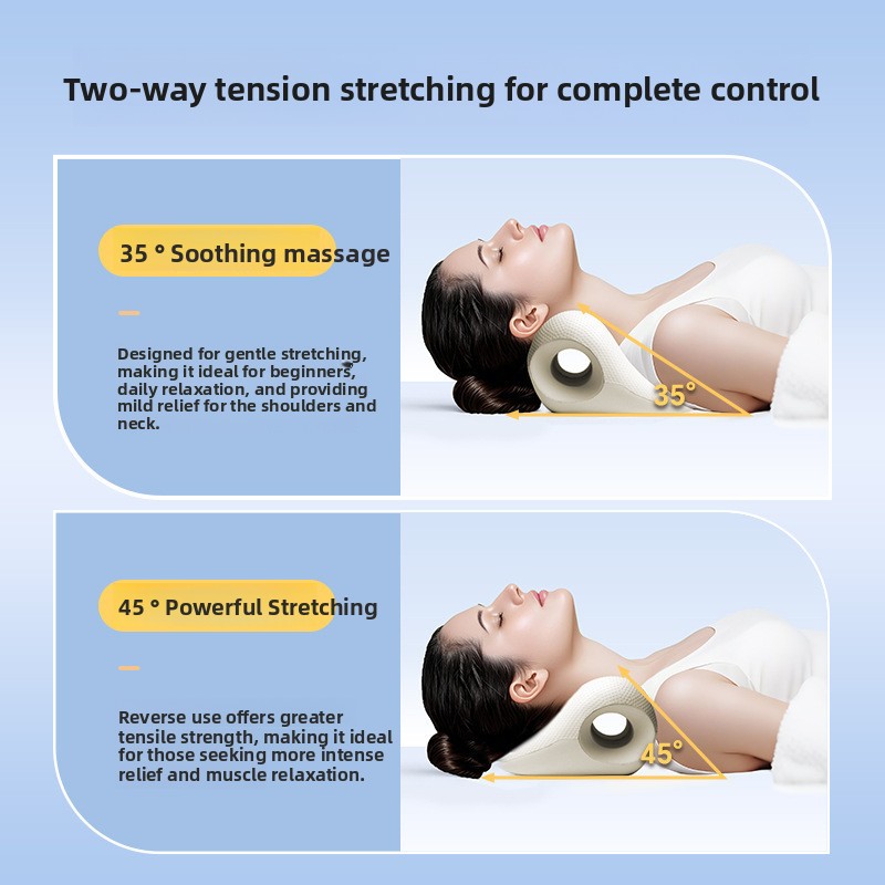 U-Shaped Cervical Spine Massage Pillow
