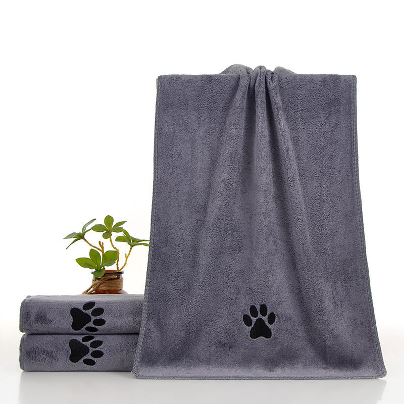 Soft and absorbent pet towel