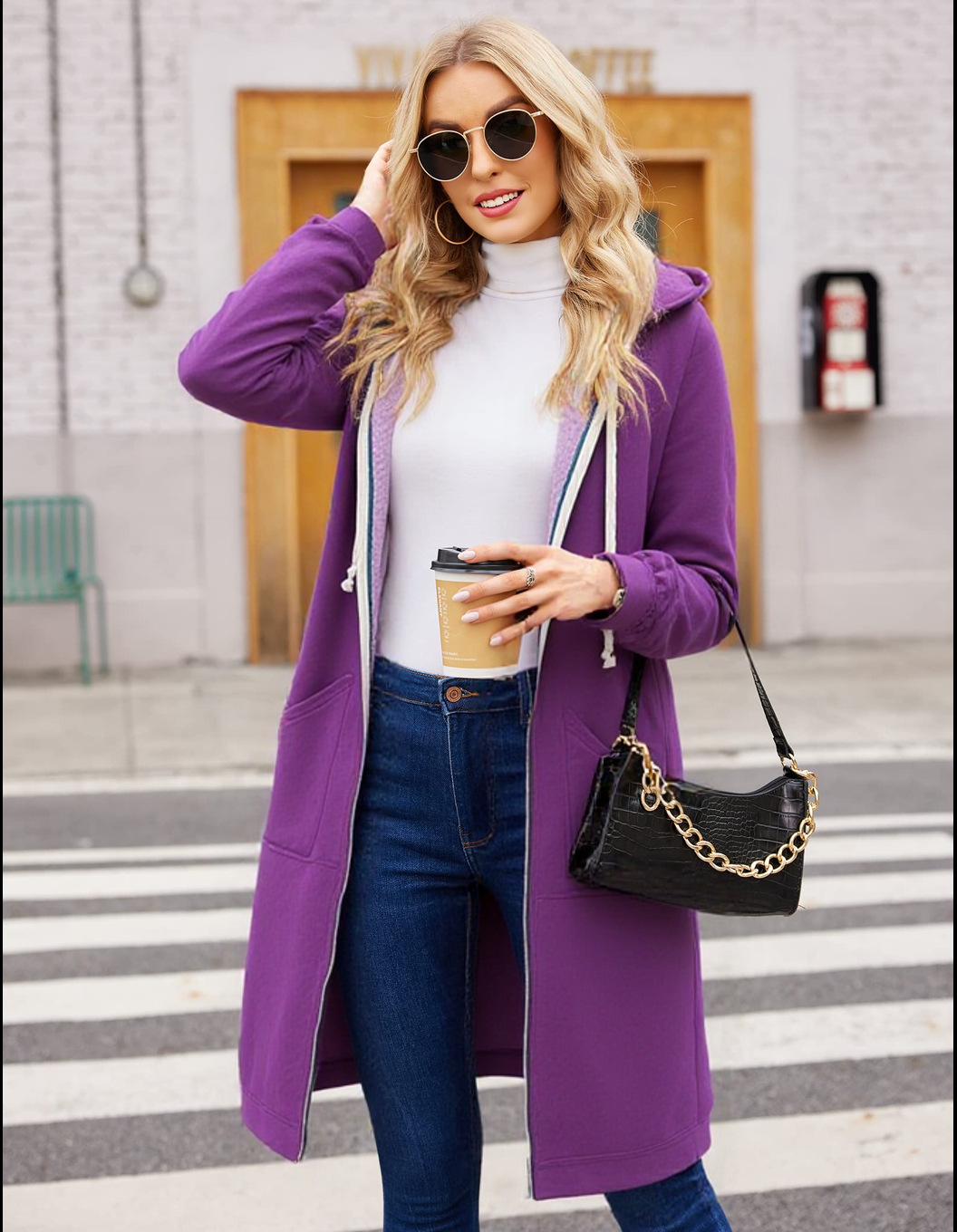Women's Long Sleeve Oversized Sweatshirts Casual Lightweight