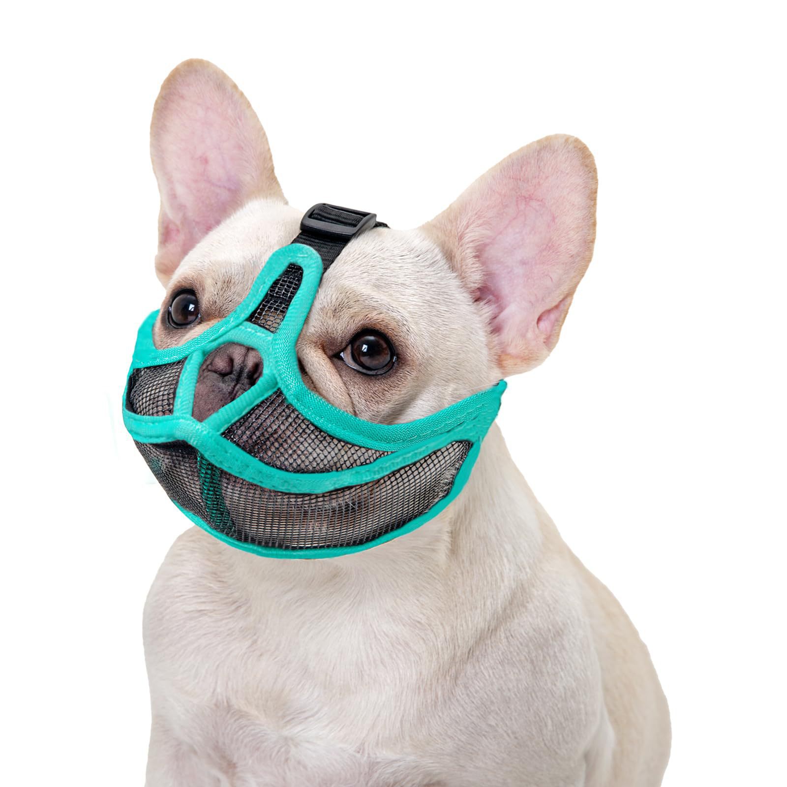 Breathable Dog Muzzle for French Bulldog Pug Anti Biting Pet Mask