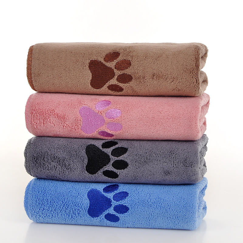 Soft and absorbent pet towel