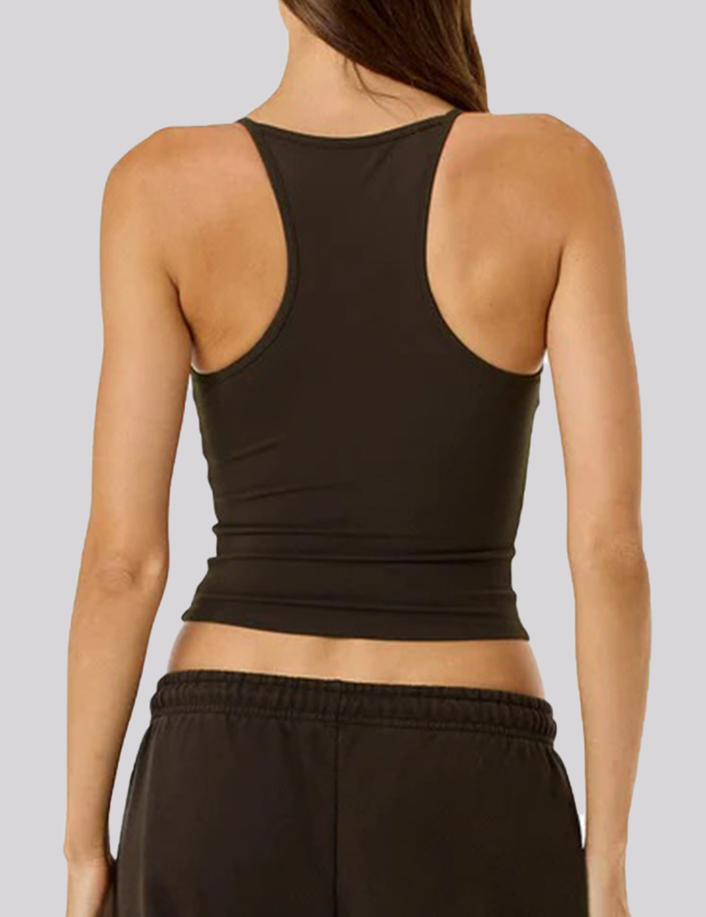 Women's Seamless Halter Backless Yoga Tank Top
