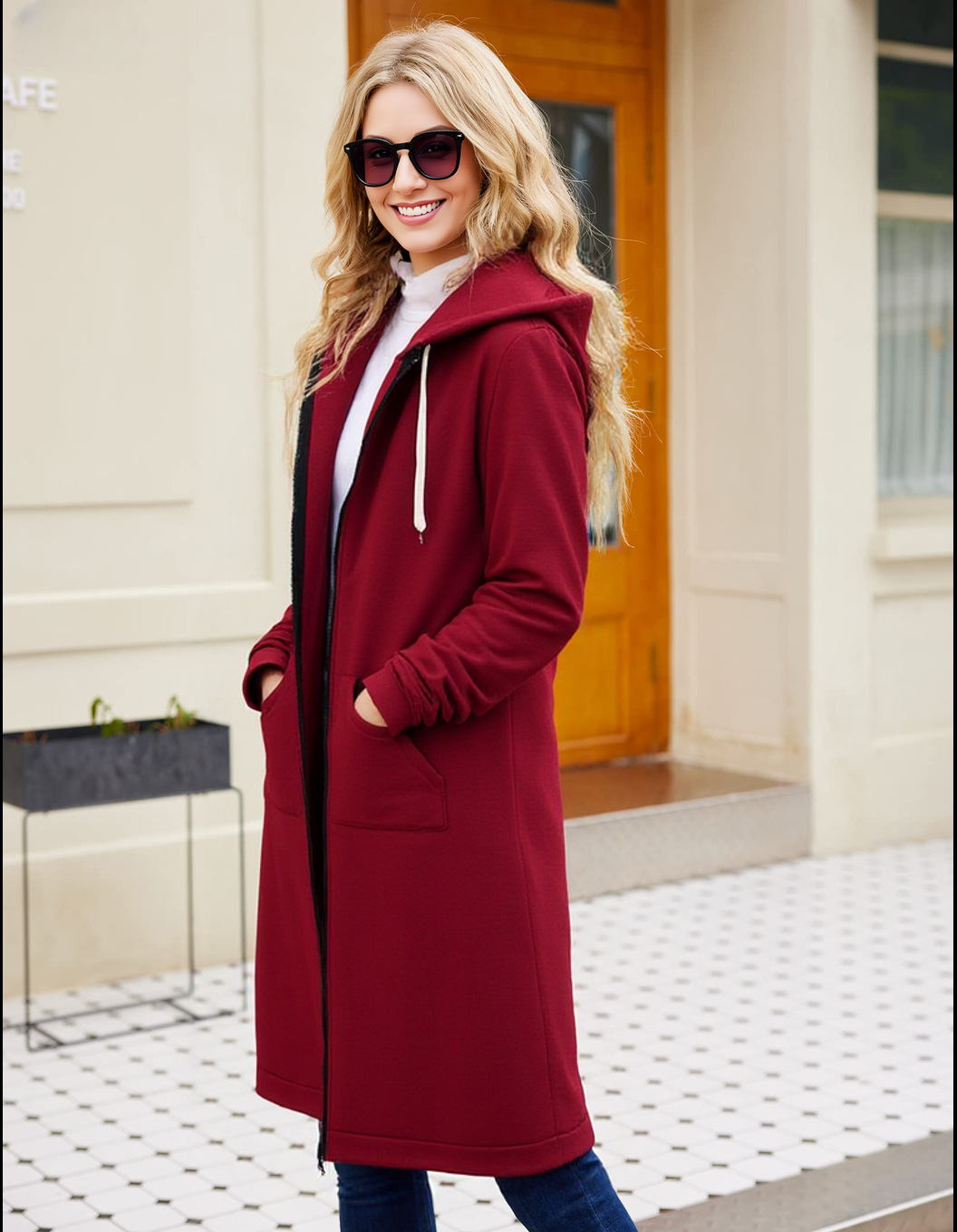 Women's Long Sleeve Oversized Sweatshirts Casual Lightweight