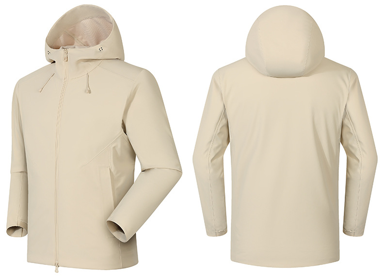 Jogging soft-shell jacket