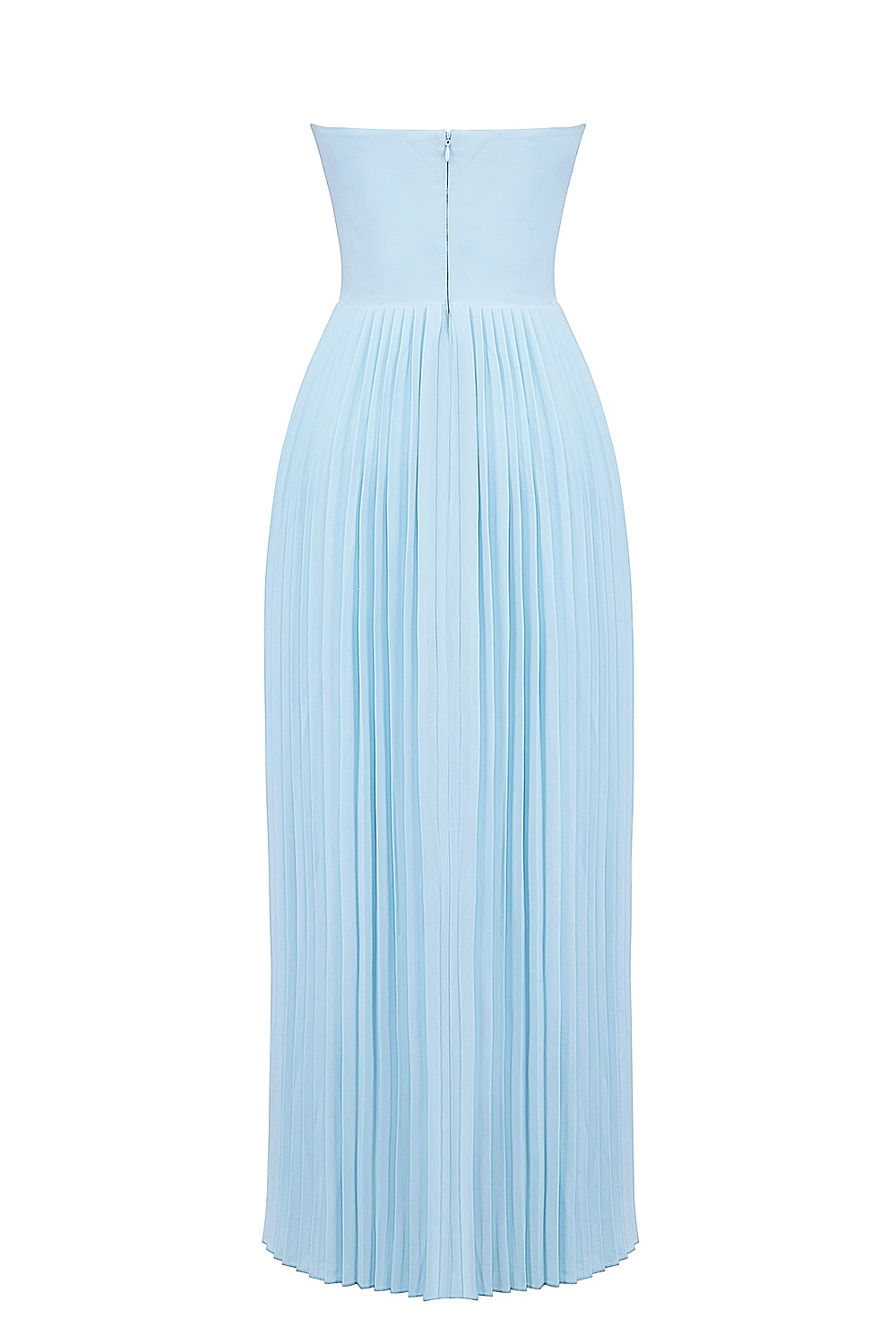 Off-Shoulder Backless Ruched High-Waist Long Dress