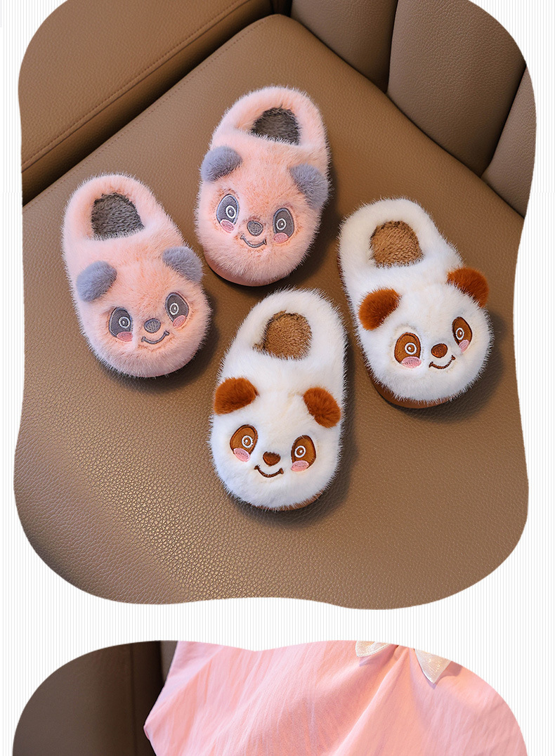 Cartoon Plush Cotton Slippers