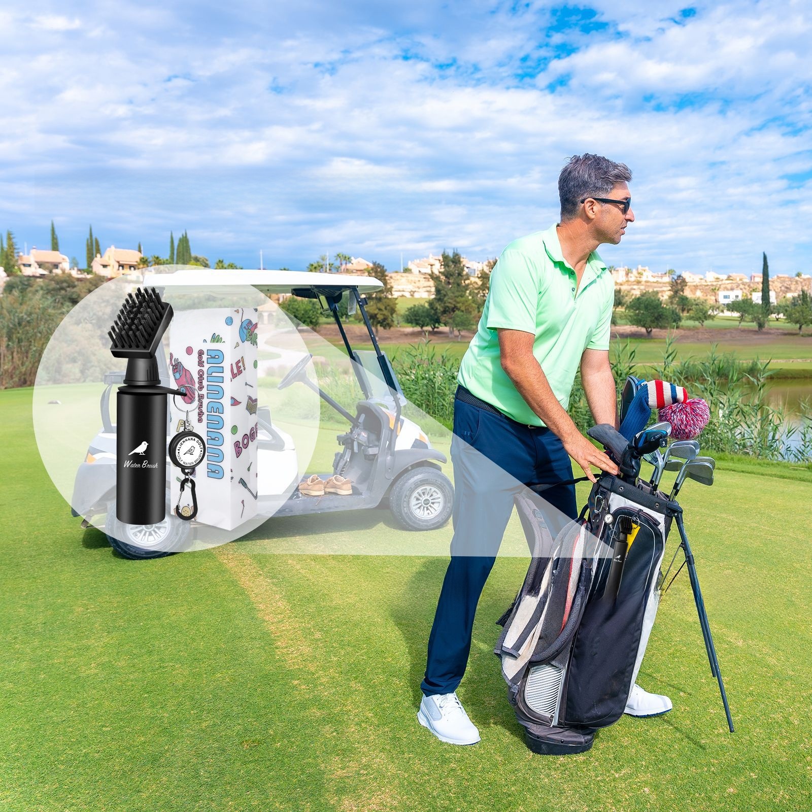 golf cleaning brush
