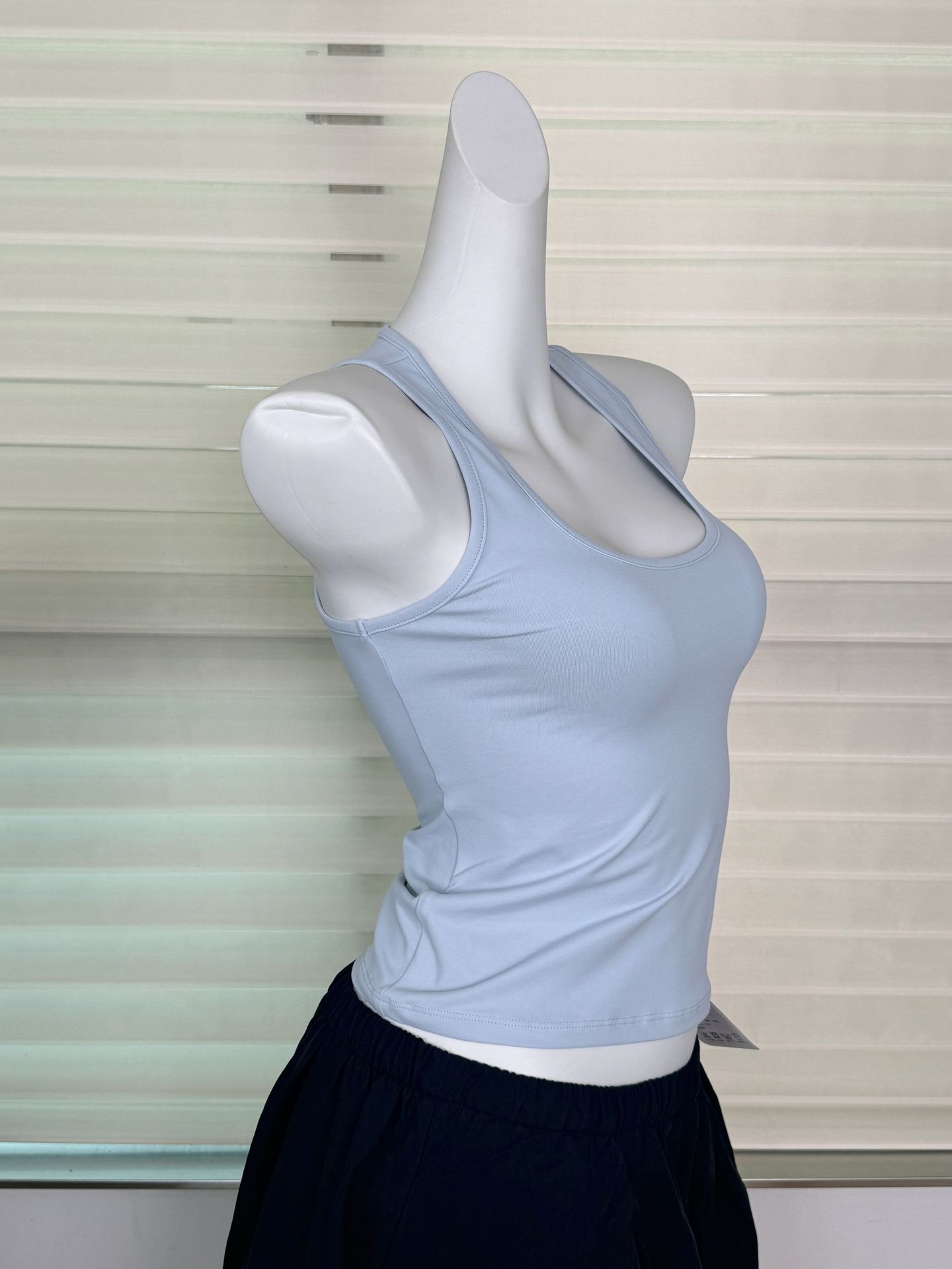 Women's Solid Color Slim Fit Racerback Tank Top