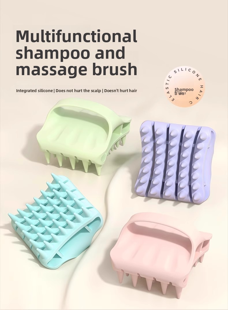 Hair-washing massage comb