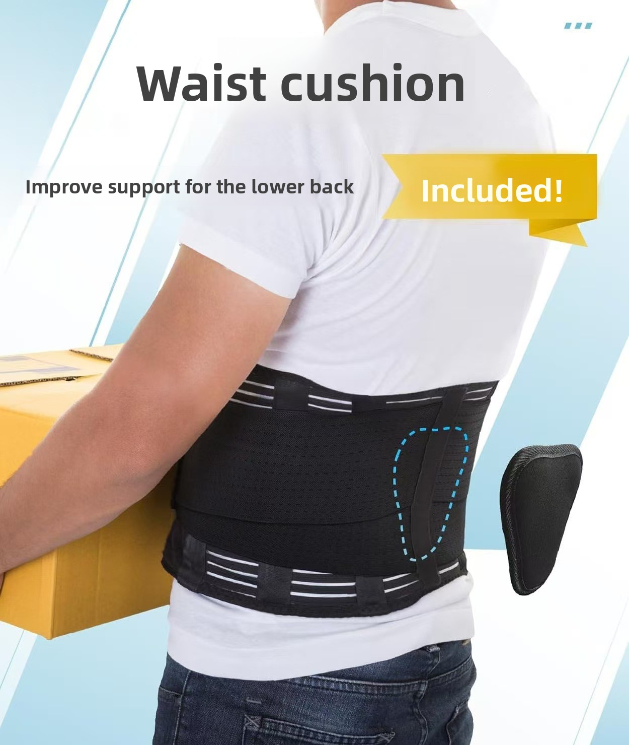 Support Breathable Waist Belt