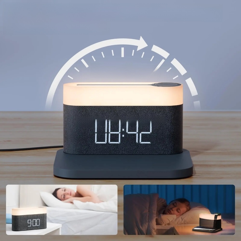 Wireless Charging Alarm Clock