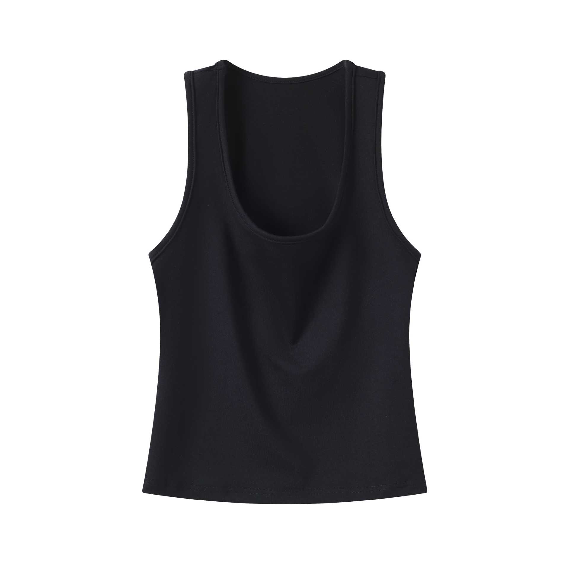 Women's Solid Color Slim Fit Racerback Tank Top