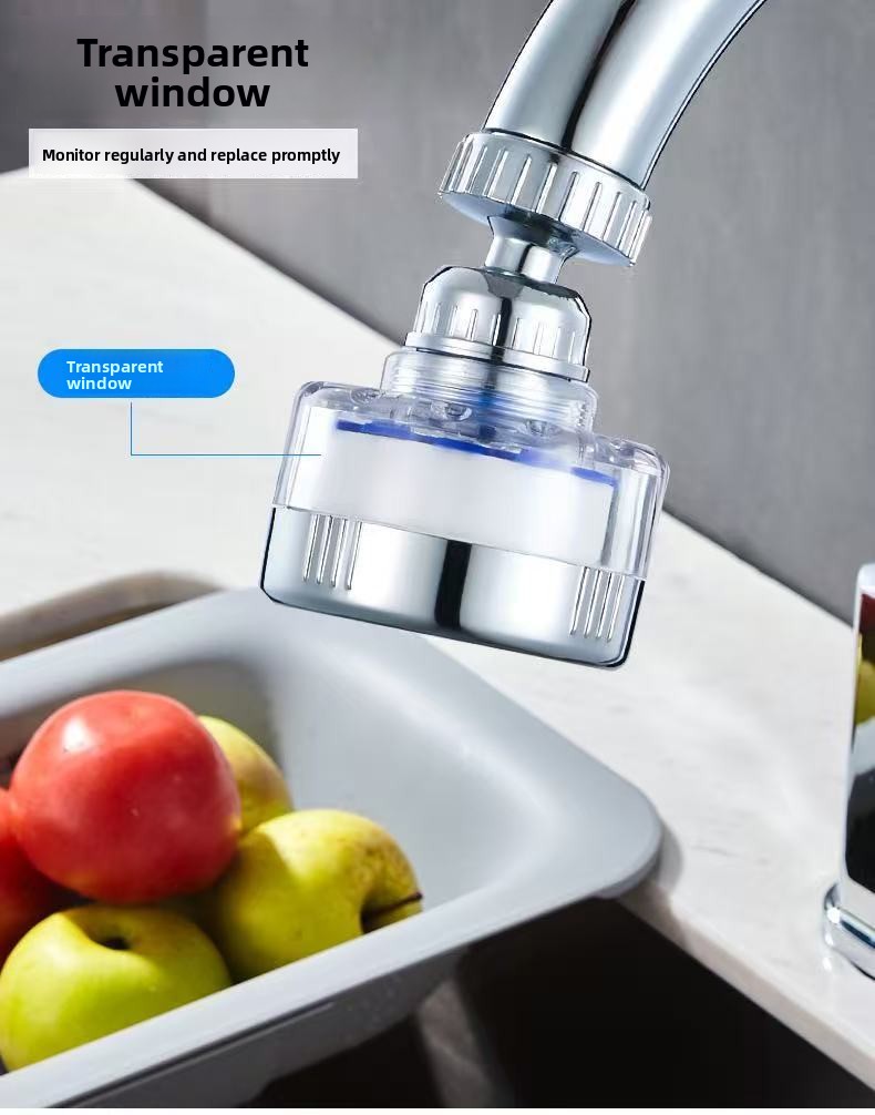 Faucet Splash-Proof Filter