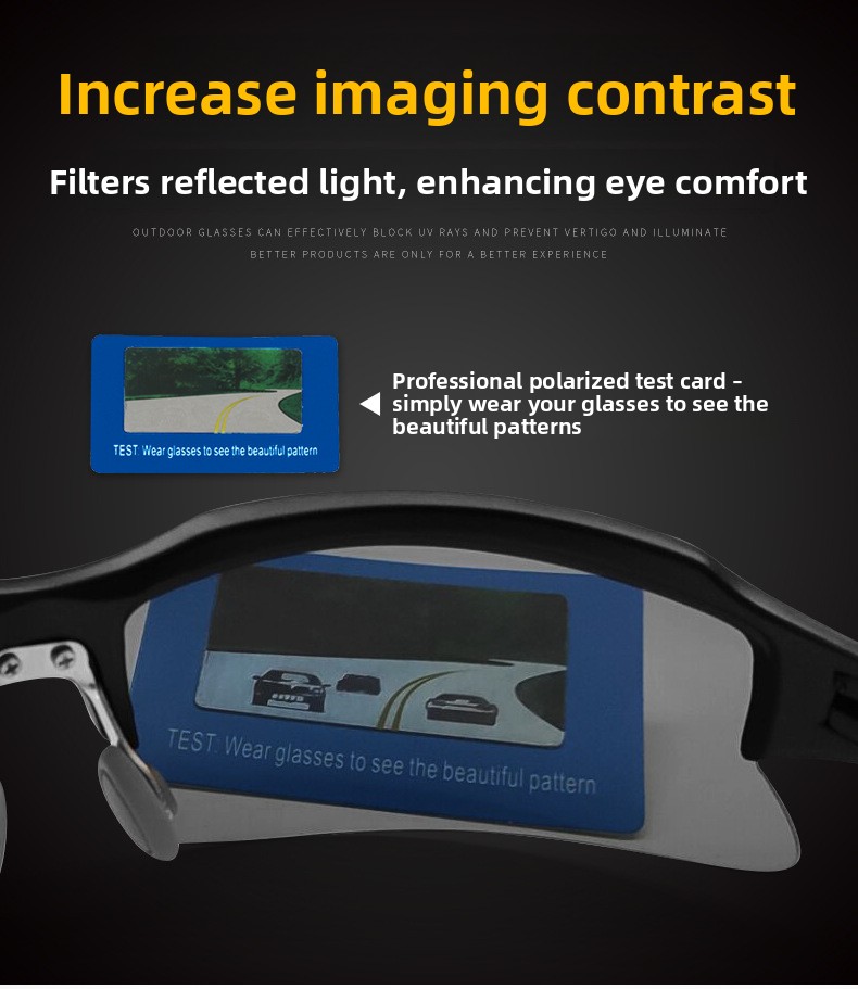 PGM Polarized Sports Sunglasses