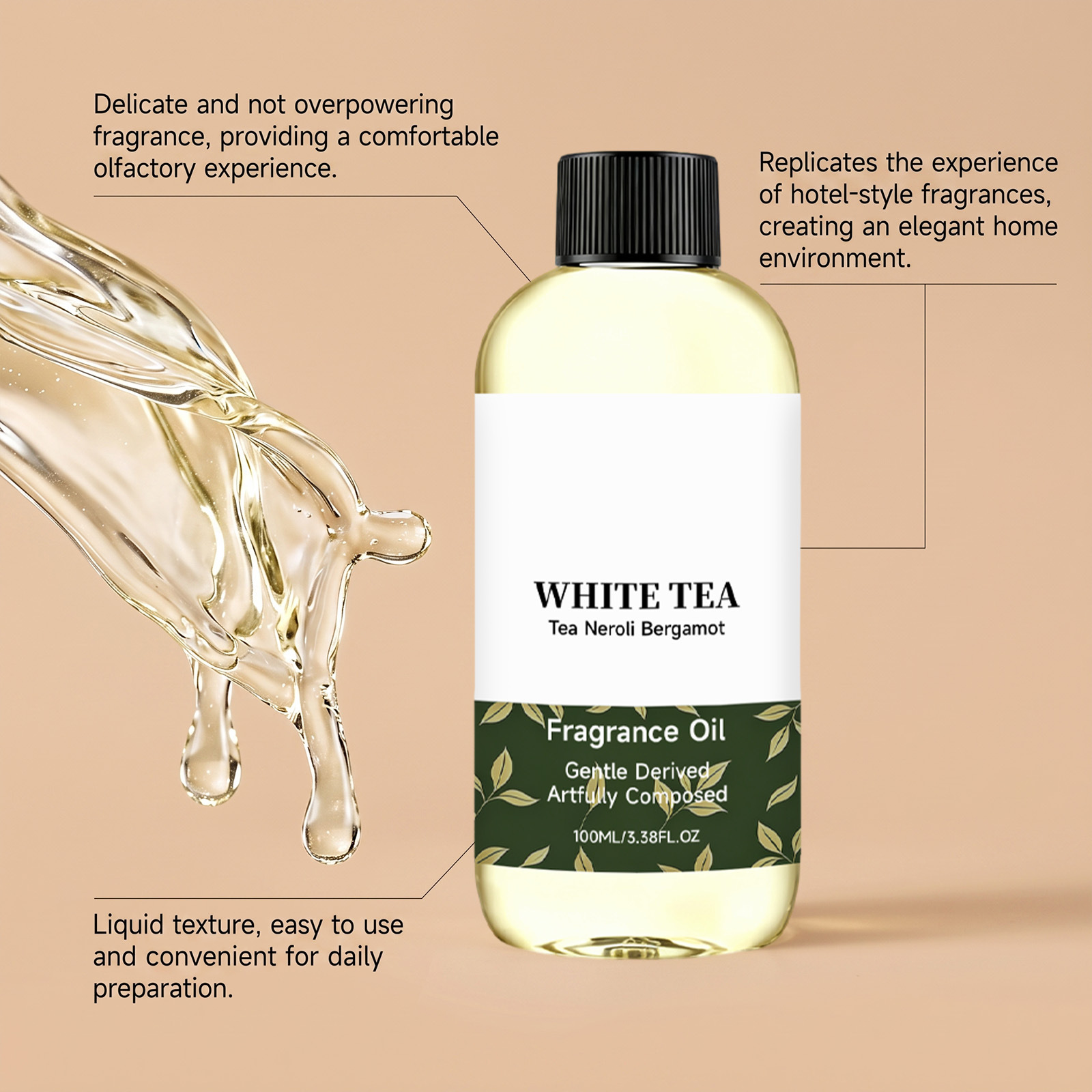 White Tea Aromatherapy Body Oil