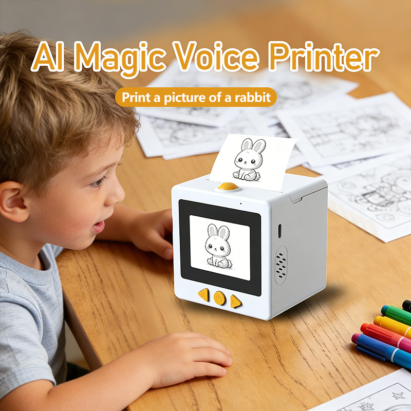 Children's AI Smart Voice Thermal Printer