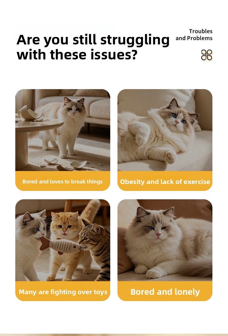 Interactive Automatic Hanging Door Cat Toy