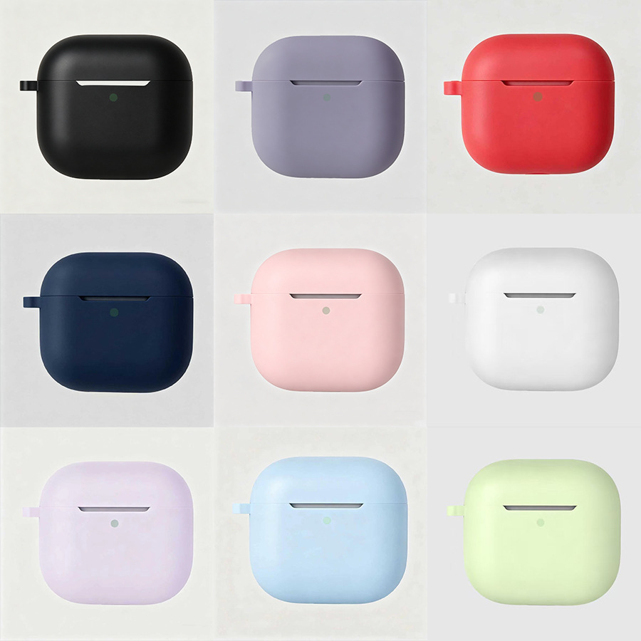 Silicone Protective Case for AirPods Pro Pro2 Pro3 4 3 2 1 Shockproof Cover