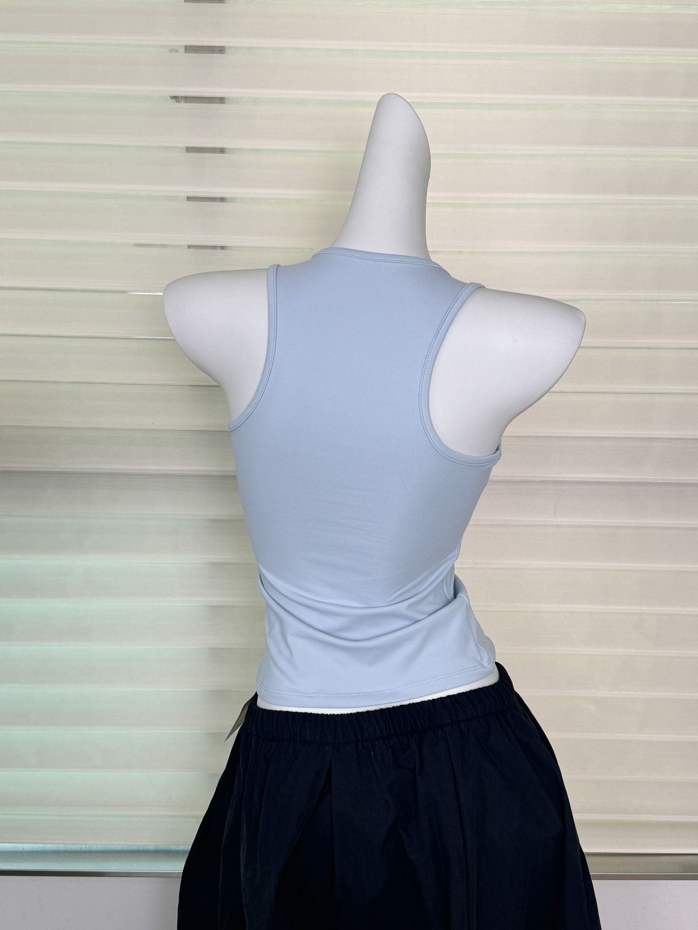 Women's Solid Color Slim Fit Racerback Tank Top