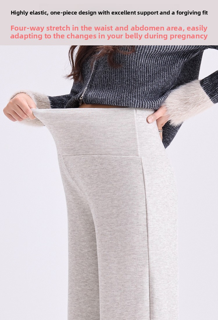 Maternity wide-leg pants