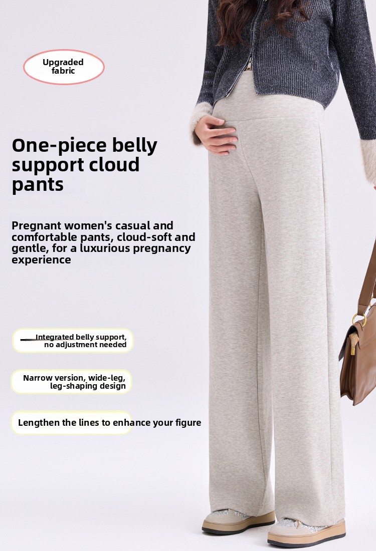 Maternity wide-leg pants