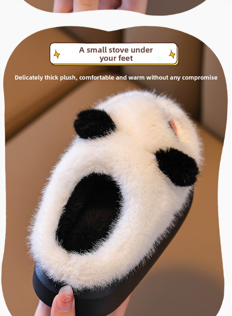 Cartoon Plush Cotton Slippers