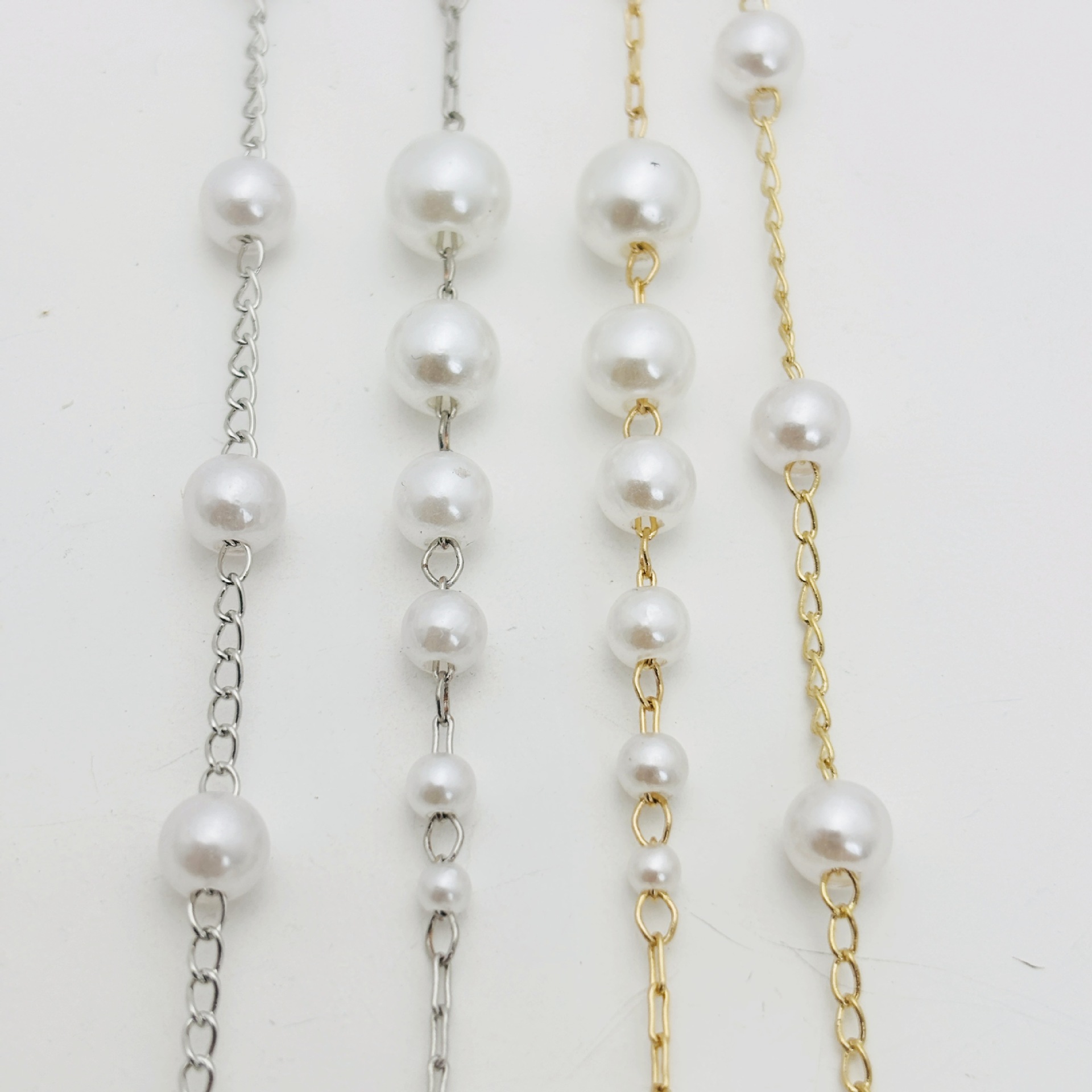 DIY Starry Pearl Chain Versatile Accessory for Earrings Hairpin and Eyeglass Chain
