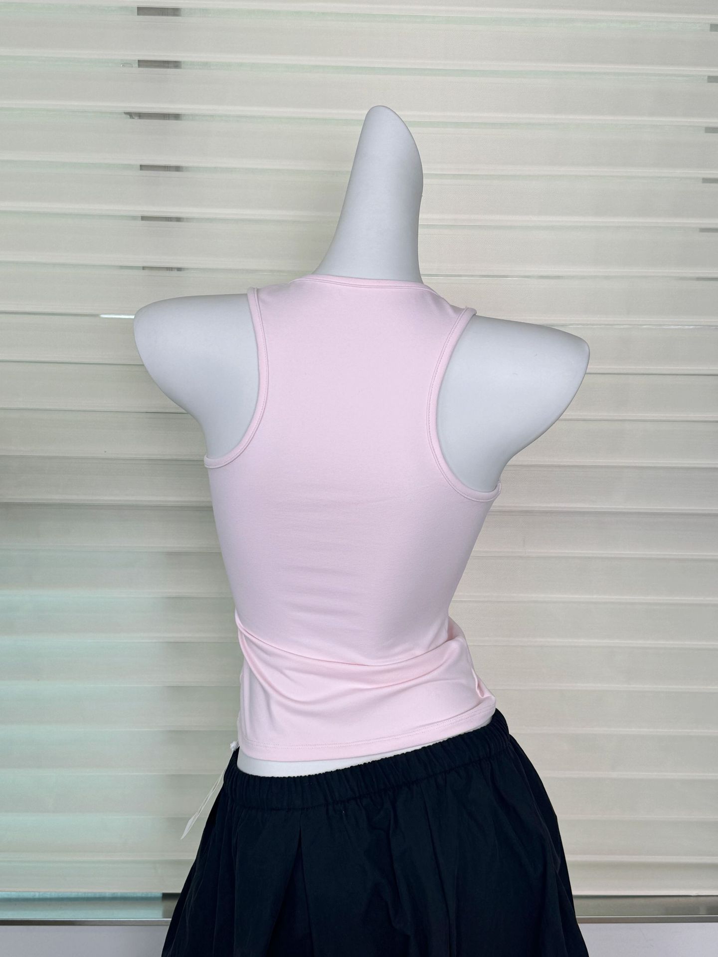 Women's Solid Color Slim Fit Racerback Tank Top
