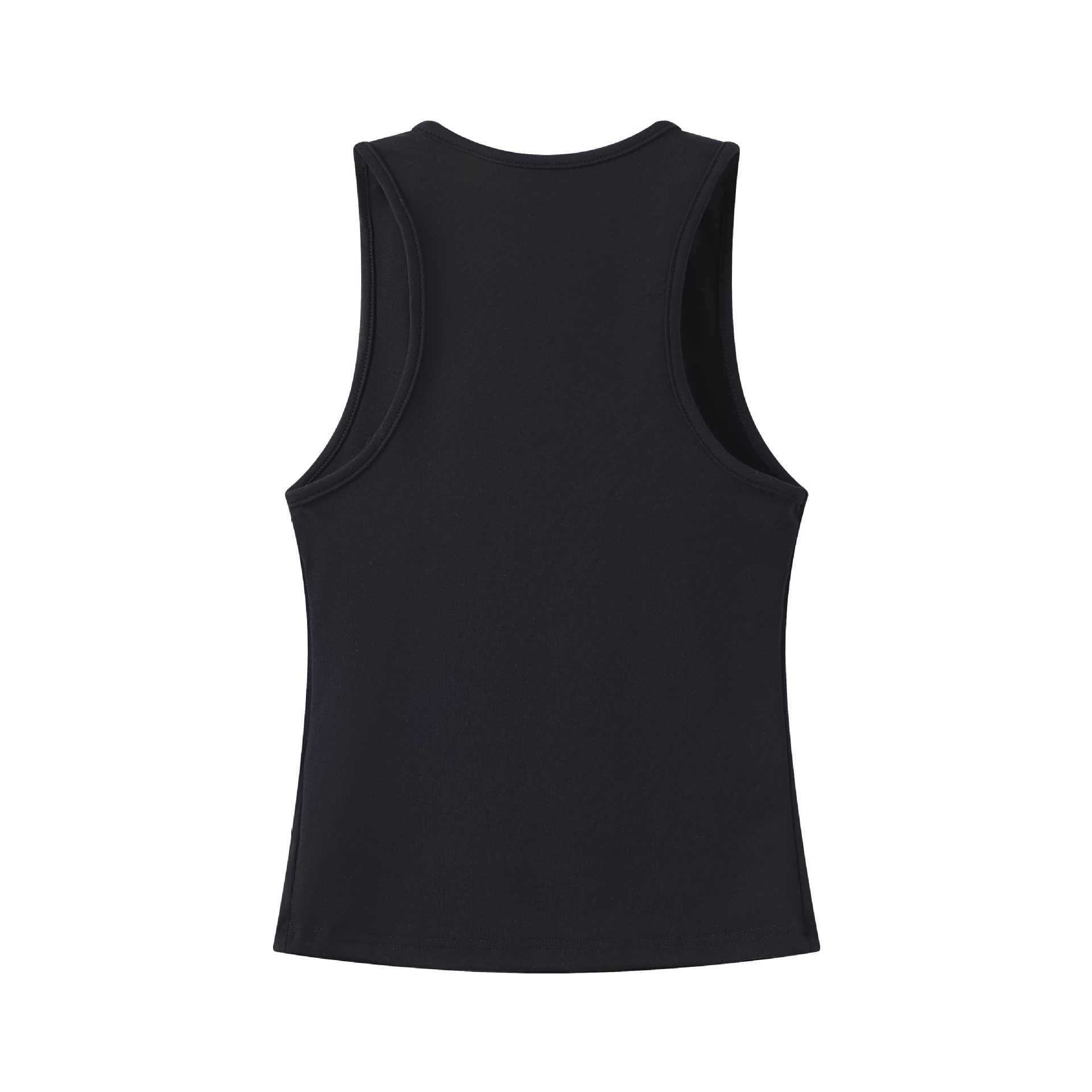 Women's Solid Color Slim Fit Racerback Tank Top