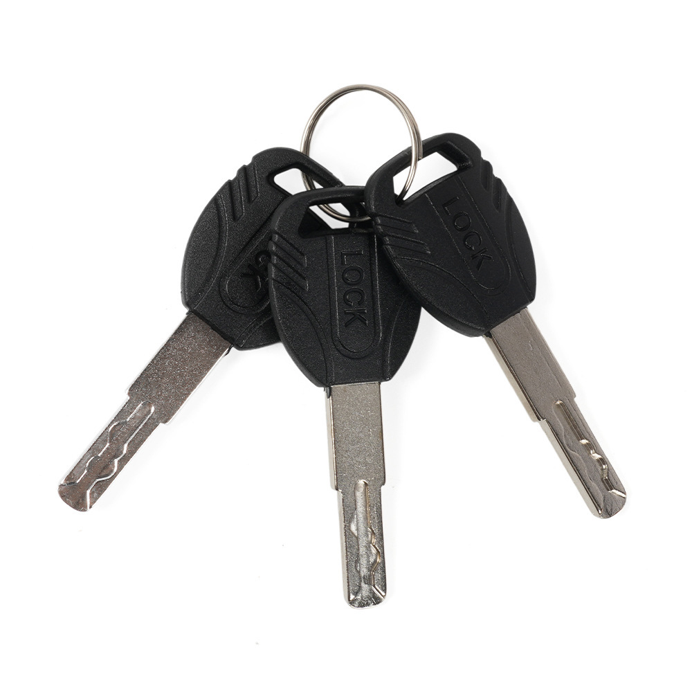 Retractable Car Steering Wheel Anti-Theft Cable Lock with Buckle