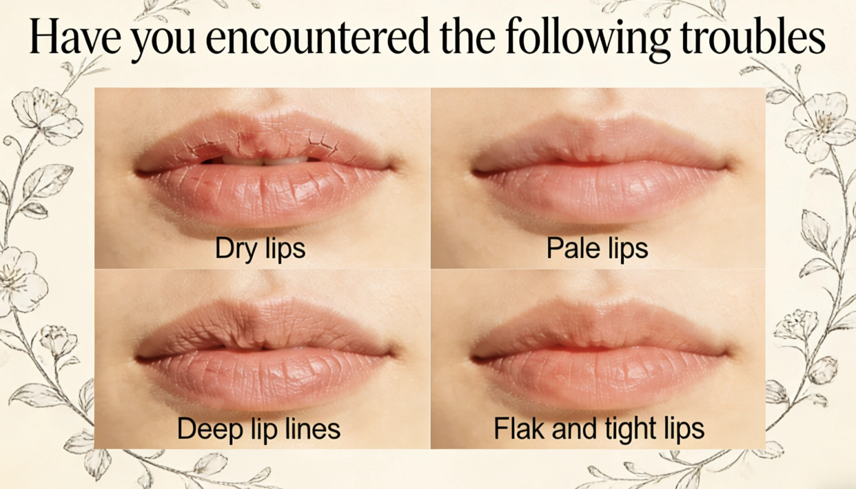 Gold foil thermochromic lipstick