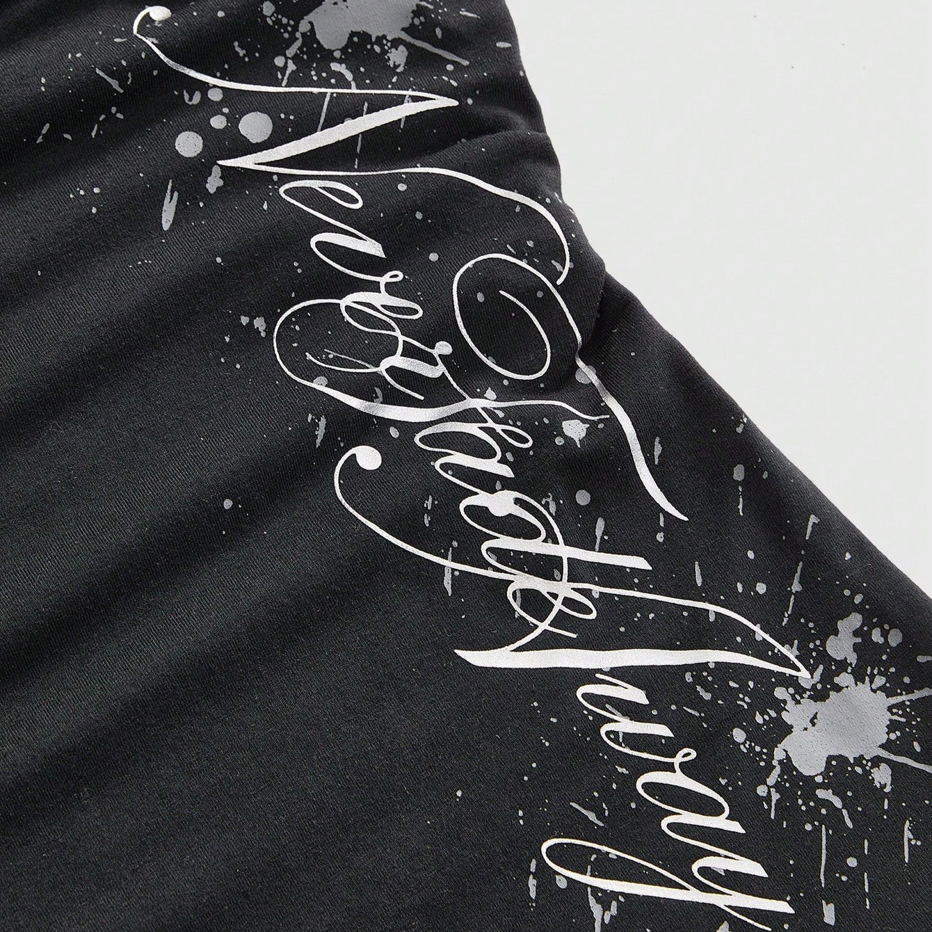 Women's Punk Rivet Lace-Up Halter Tank Top with Letter Print
