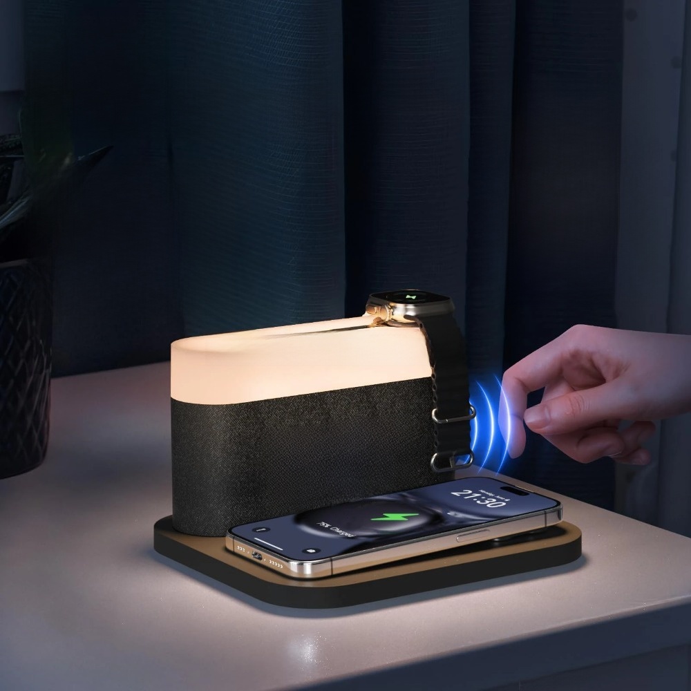 Wireless Charging Alarm Clock