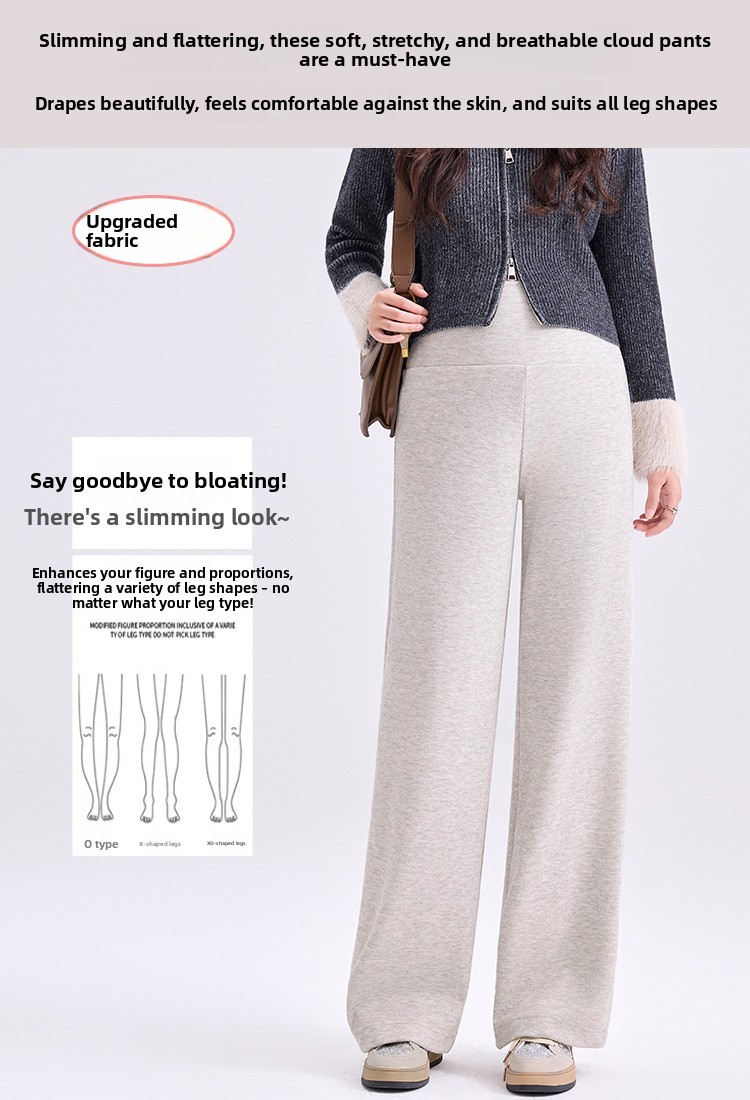 Maternity wide-leg pants
