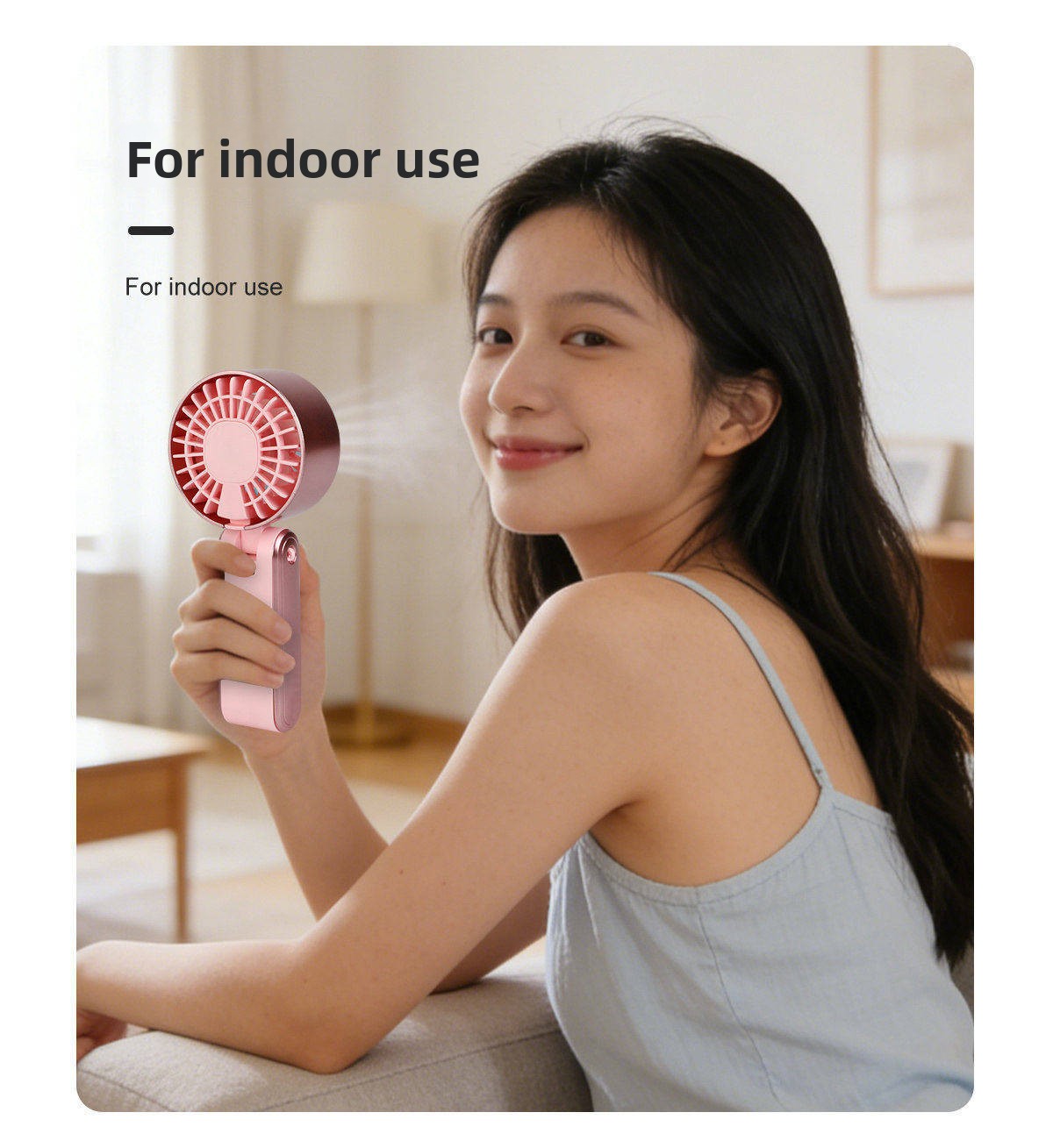 Foldable USB Rechargeable Mini Handheld Fan