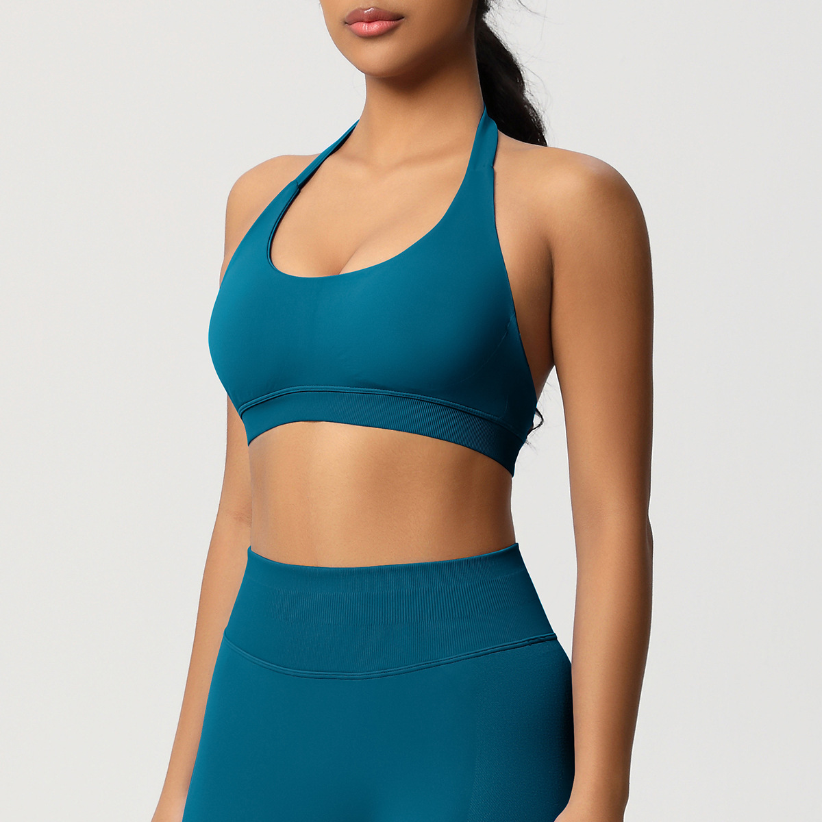Women's Seamless Sports Bra and Leggings Set