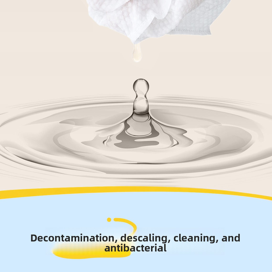 50-Piece Pet Waterless Deodorizing Bathing Gloves