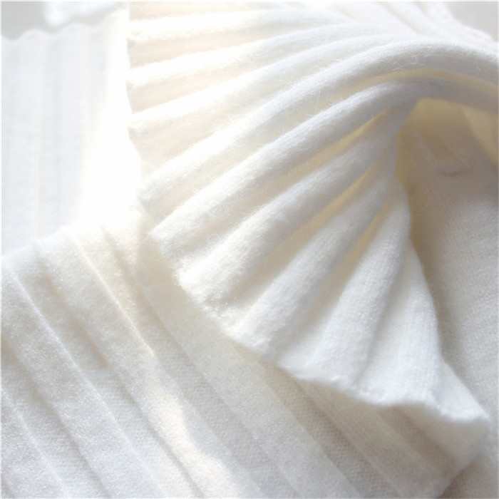 Women's Core-Spun Yarn Turtleneck Knit Sweater, Slim Fit