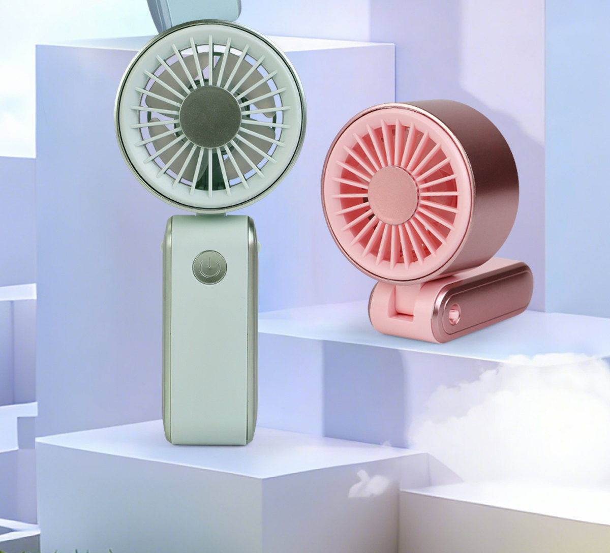 Foldable USB Rechargeable Mini Handheld Fan