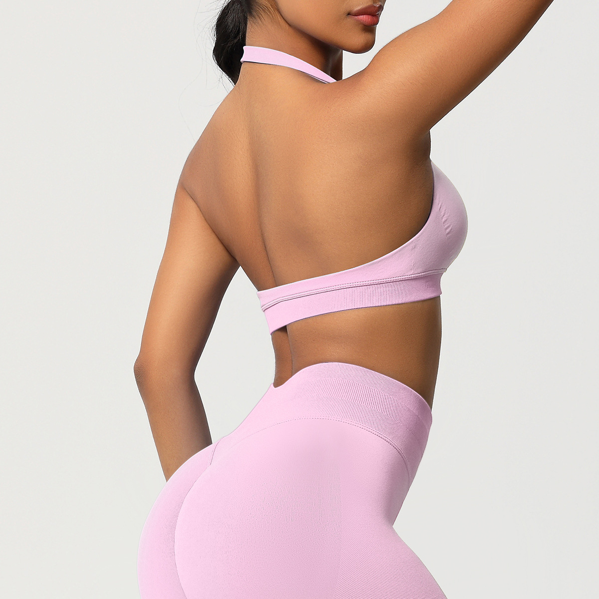 Women's Seamless Sports Bra and Leggings Set