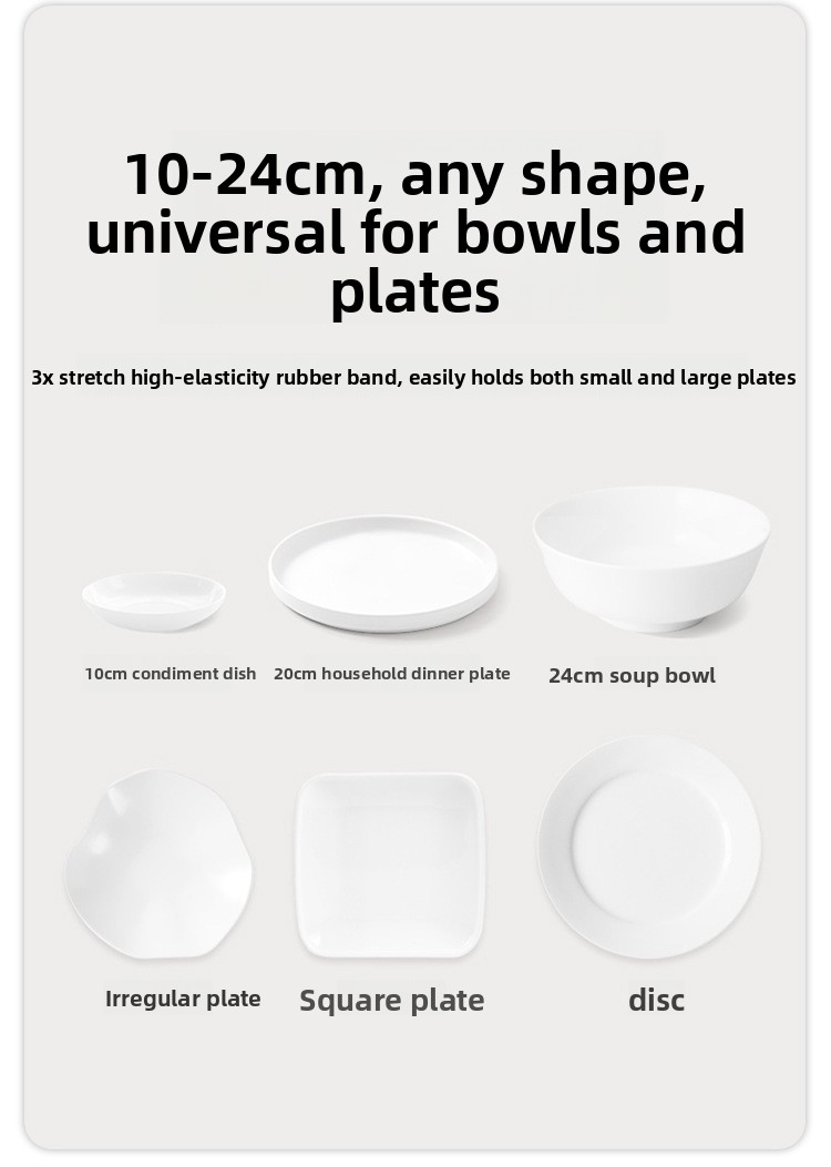 Disposable Food-Grade Plastic Refrigerator Storage Bag Covers for Bowls