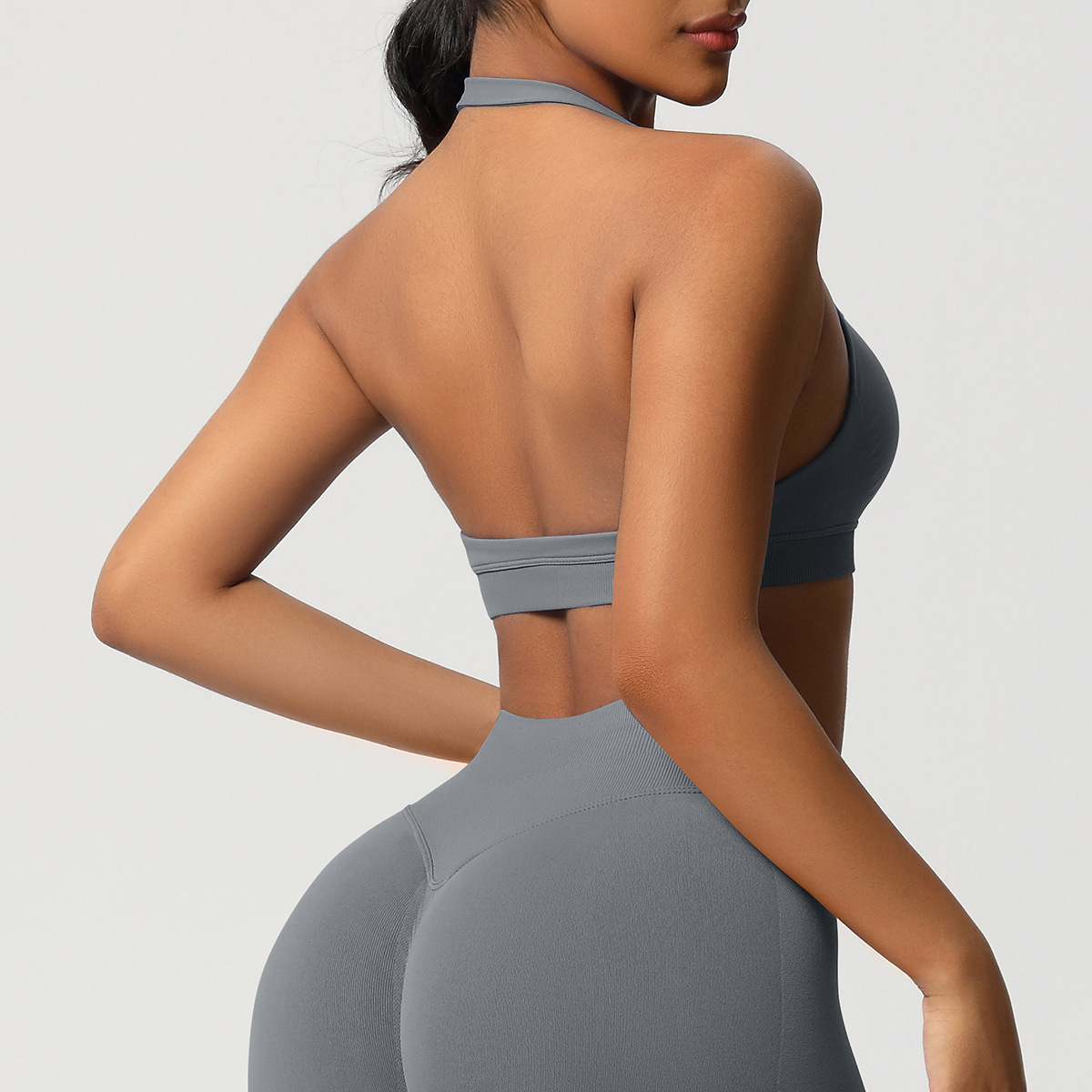 Women's Seamless Sports Bra and Leggings Set