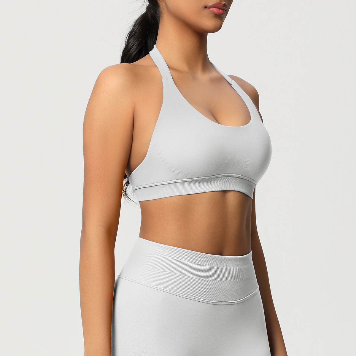 Women's Seamless Sports Bra and Leggings Set