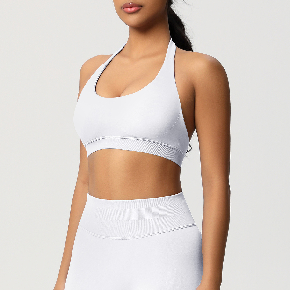 Women's Seamless Sports Bra and Leggings Set