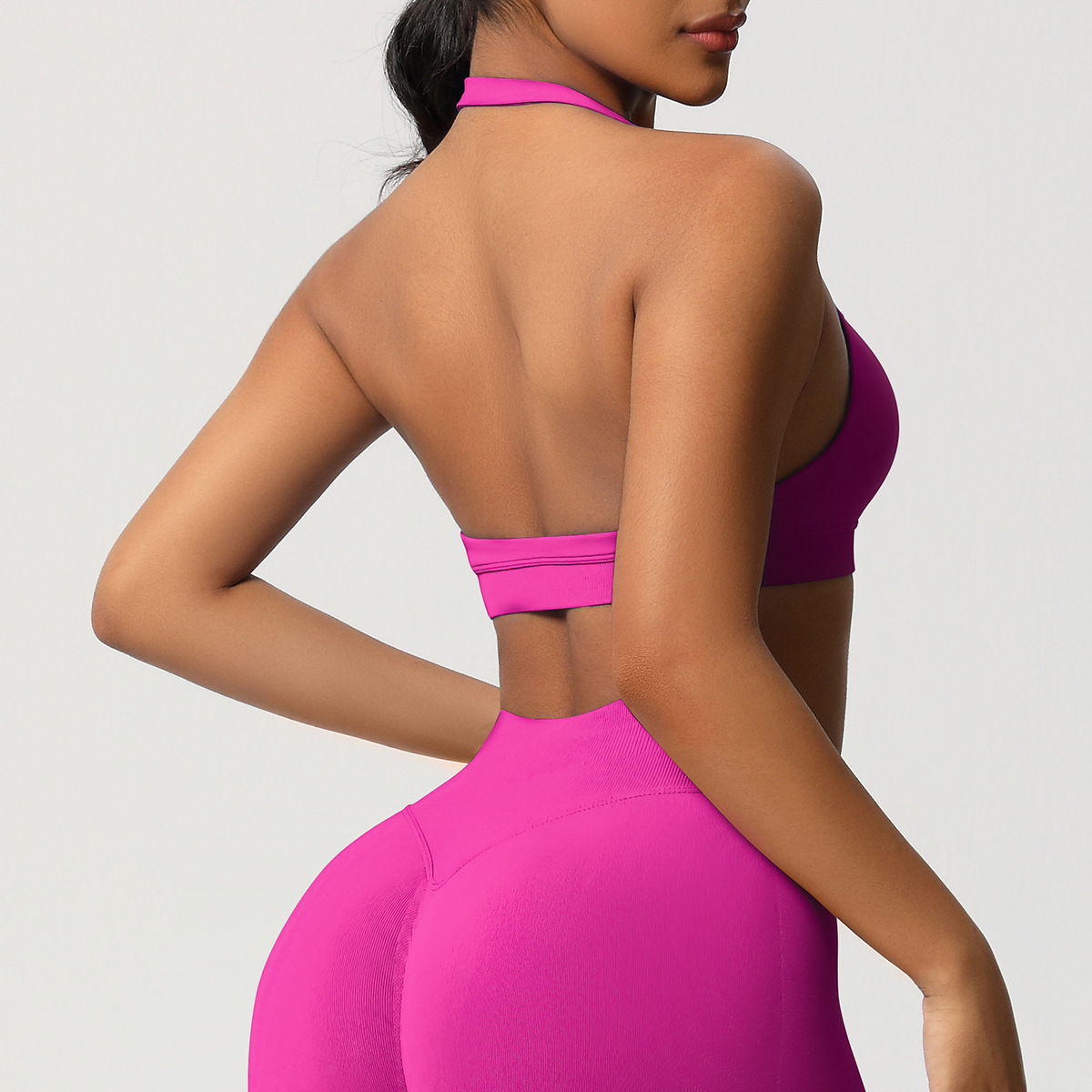 Women's Seamless Sports Bra and Leggings Set