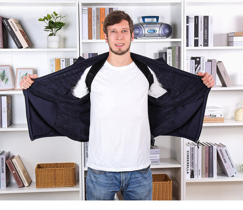 Adjustable Back Support Belt, Low-Profile Under Clothing