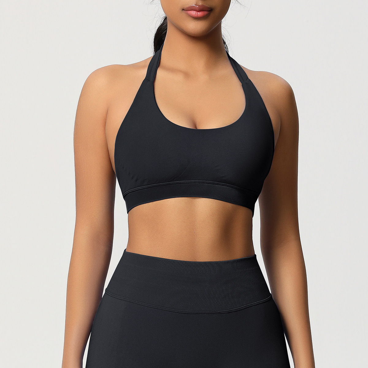 Women's Seamless Sports Bra and Leggings Set